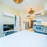 Stylish Studio Bayz Danube Burj Khalifa View Pool